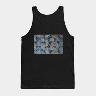 Seville Islamic tile pattern 4 Tank Top